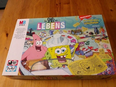 Spiel des Lebens, Spongebob Schwammkopf, MB Spiele - Bild 1 von 3