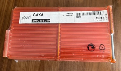 Vintage-Retro Style  IKEA Gaxa Wall Mount Media Rack Sealed Orange Rare - Image 1 of 4