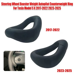 Steering Wheel Booster Autopilot Ring For Tesla Model S X 2017-2022 2023-2025 - Picture 1 of 11