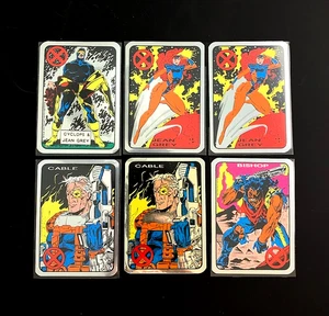 6 XMEN x-Men BISHOP JEANS GRAU ZOPFMUSTER CYCLOPS VINTAGE Verkaufsaufkleber Marvel FOLIE - Bild 1 von 5