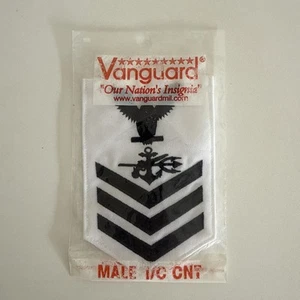 US Military Navy Vanguard Male 1/C Special Warfare NOS Patch 024768126178 E-6 - Picture 1 of 4
