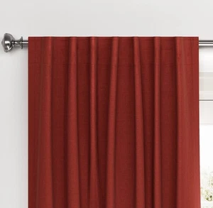 🥥 Threshold 50”x84” Blackout Velvet Window Curtain Panel Copper 🆕SHOWN - Picture 1 of 8