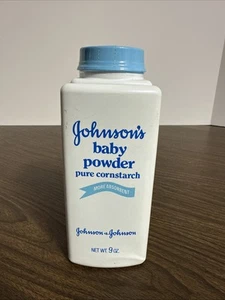 Vintage Johnson and Johnson Babypuder Maisstärke 9oz 1985 *NEU VERSIEGELT* mit Etikett - Bild 1 von 6