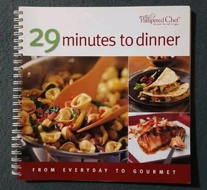 The Pampered Chef 29 Minutes To Dinner Paperback Cookbook - Picture 1 of 4