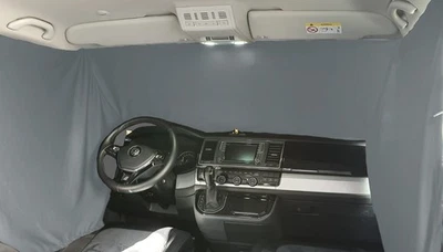 Frontscheibe Blickdicht Gardine für VW T5 T6 T6.1 Multivan - Bild 1 von 4