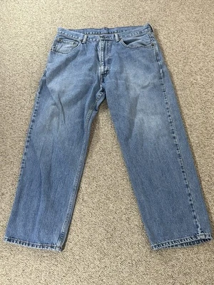 Levi’s 550 Relaxed Fit Straight Leg Men’s Jeans Size 36x29(actual 26) Light Wash - Image 1 of 4