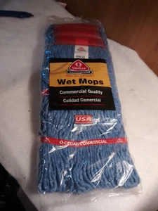 O Cedar MaxiClean 97157 Commercial Synthetic Blend Large Loop-End Mop Head - Picture 1 of 3