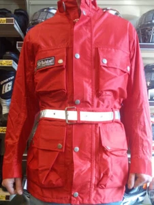 GIACCA BELSTAFF "VINTAGE" XL 500 SUMMER COL. ROSSO TG 42 - TG 44 - Foto 1 di 2
