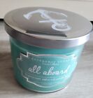 RARE Everyday Luxe Cruise Col. All Aboard Seafoam mist/Palm Leaves 14.5oz Candle