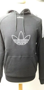 NEU MIT ETIKETT SUPERSTAR ADIDAS SPIRIT SUPERSTAR STIL HOODIE TOP KAPUZENPULLOVER KAPUZENHAUBE SCHWARZ - Bild 1 von 7