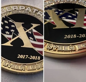 TWO Cyberpatriot Coins 2017-2018 & 2018-2019 Air Force Association New Unused - Picture 1 of 23
