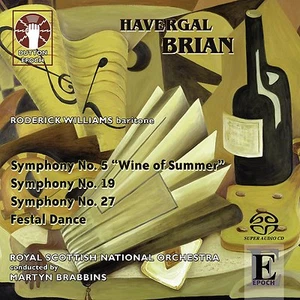 Havergal Brian Wine of Summer & Symphonies Nos 19 & 27 - CDLX7314 - Imagen 1 de 1