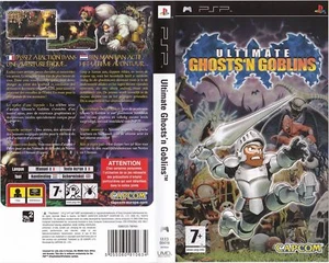 - Ultimate Ghosts'n Goblins PSP Box Art Case Insert Cover Only - Picture 1 of 1