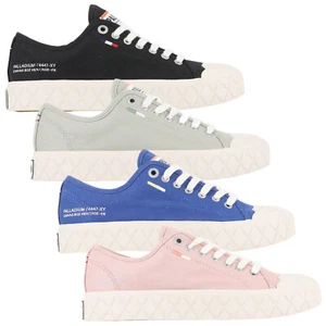 Palladium Unisex Palla Ace Lona Orgánica Lo Top Tenis Con Cordones Vegano - Imagen 1 de 21