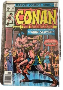 Conan The Barbarian Marvel #80 1977 Newsstand - Picture 1 of 3