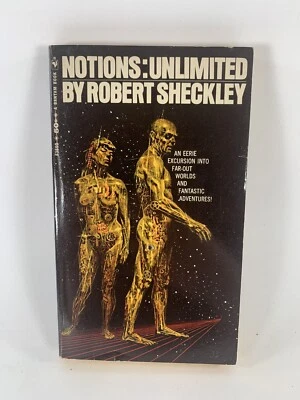 Notions Unlimited Robert Sheckley 1968 Bantam Vintage Sci Fi PB Book Foto 1 de 3