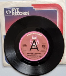 Gladys Knight & The Pips – Make Yours A Happy 7" PYE 1976 Demo vinyl record - Picture 1 of 7