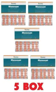 Himalaya Menosan Tablets 60s x5 | Women's Herbal Wellness | Exp 06/2027 | - Picture 1 of 5