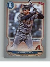 2020 Topps Gypsy Queen Eduardo Escobar 139   Arizona Diamondbacks Silver
