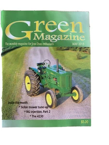 REVISTA JOHN DEERE GREEN MAYO 2013 CON TRACTOR 4230 - Imagen 1 de 3