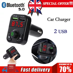 100W 2 Port USB Fast Car Charger Cigarette Lighter Socket Power Adapter PD65W UK - Picture 1 of 20