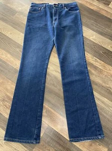 Levi's 517 Boot Cut Jeans Men actual fit W34 Vintage 517-2017 USA Made - Picture 1 of 11
