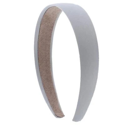 Diadema dura satinada de 1 pulgada Motique Accessories para mujeres y niñas Foto 1 de 4