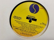 MADONNA DRESS YOU UP 12" 1985 SIRE PRO-S-2353 DJ PROMO