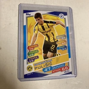 CHRISTIAN PULISIC 2016 Topps Match Attax UEFA RC Rookie Captain America Chelsea - Bild 1 von 4