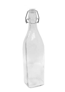 TableCraft Products RSB33 Resealable Prima GLASS Bottle, 34 oz (Pack of 12) - Picture 1 of 5