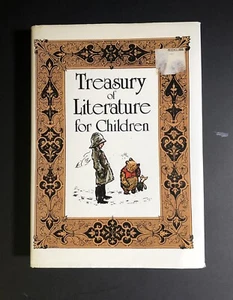 Treasury of Literature for Children HC Dust Jacket Illustrated POOH Riki Tikki - Picture 1 of 9