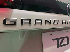 Incrustaciones de letras de calcomanía de vinilo fundido premium para puerta levadiza Grand Highlander 2024-2025 - Imagen 1 de 42
