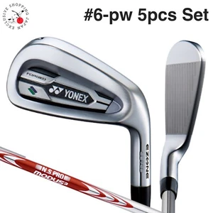 YONEX Golf Ezone CB702 Forged Iron Club 5 Set 6-pw Tour 105 S-FLEX Steel Shaft - Picture 1 of 9