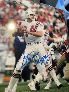 steve grogan autograph Photo With COA - Picture 1 of 2