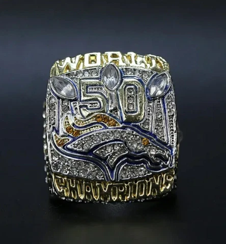 2015 Denver BRONCOS Super Bowl Championship Ring Replica - Von Miller Cover