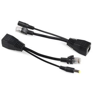 POE Passives Injektorkabel RJ45 POE Splitter CCTV IP Kamera Zugangspunkte Stromversorgung - Bild 1 von 7
