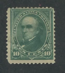 1895 US Stamp #273 10c Mint Hinged Fine Original Gum Catalogue Value $95 - Picture 1 of 1