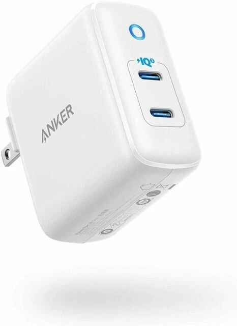 Anker PowerPort III Duo USB-C Power Adapter Wall Charger