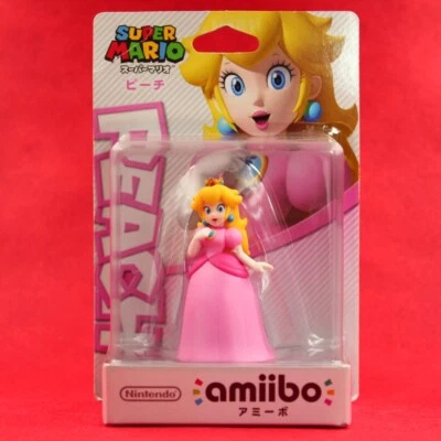 Nintendo amiibo PEACH With Tracking Number Wii U Switch SUPER MARIO Party 10 - Image 1 of 4