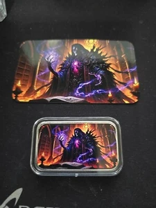 SPELLBINDER By Hayleybug Mint Max Mintage 200 One Ounce .999 Fine Silver Art Bar - Picture 1 of 2