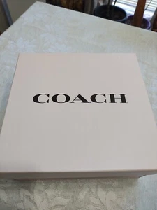 Lot Of 2 Coach New York Gift Box Empty Light Pink Box 9" X 9" X4". New - Picture 1 of 6