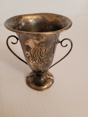 Taza trofeo Gorham pequeña vintage Foto 1 de 4