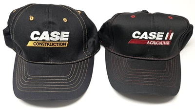 2 Casos Agricultura y Construcción Tapas Case IH Logo Cosechadora Internacional NUEVO Foto 1 de 4