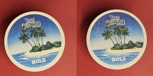 Bols Blue Curacao Palmen Brauerei Bierdeckel Bier - Bild 1 von 1