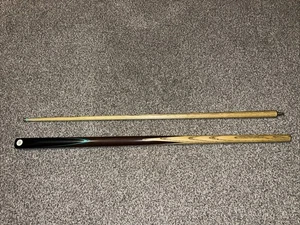 Peradon stecca da biliardo scaffale per piscina 58 pollici legno marrone scuro - Foto 1 di 16