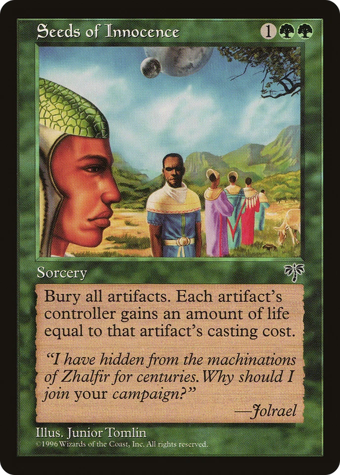 Seeds of Innocence (Damaged) Mirage MIR Magic MTG - Image 1 of 1