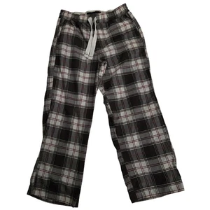 Abercrombie Plaid Pajama Pants Size Medium Polyester Flame Resistant - Bild 1 von 10