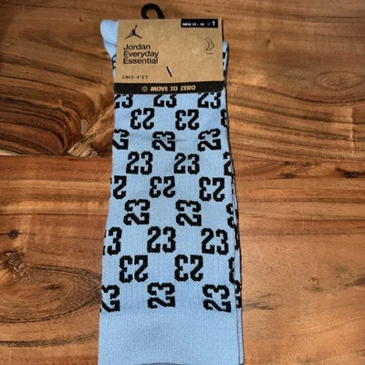 Meias Jordan Everyday Essential Crew - FJ6823 436 Azul Cinza - Tamanho: XL 12-15 - Imagem 1 de 4