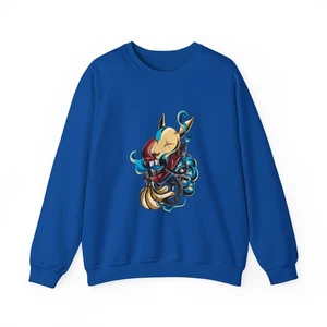 Artistic Unisex Crewneck Sweatshirt, Cozy Graphic Sweater, Everyday Wear, [...] - Picture 1 of 31