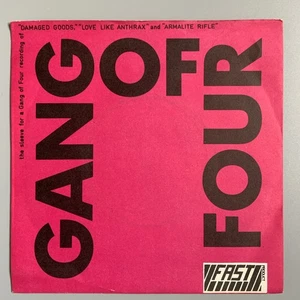 Gang Of Four - Damaged Goods 7” Vinyl UK 3 Track Single 1978 FAST 5 - Picture 1 of 4